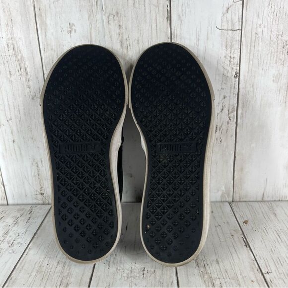 Puma soft foam leather slip Ons Womens 8 - Picture 8 of 9